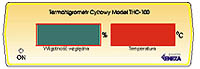 Termohigrometr Cyfrowy Model THC-100